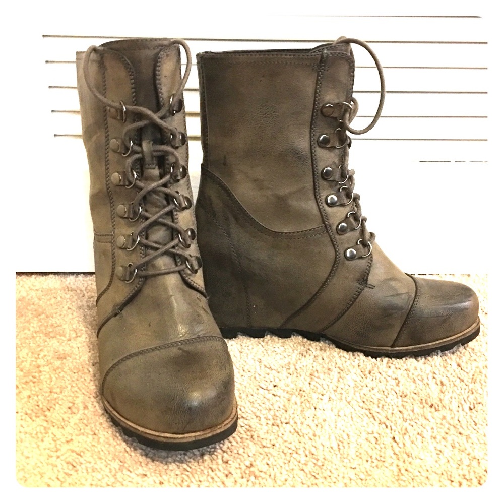Wedge Ankle Boots